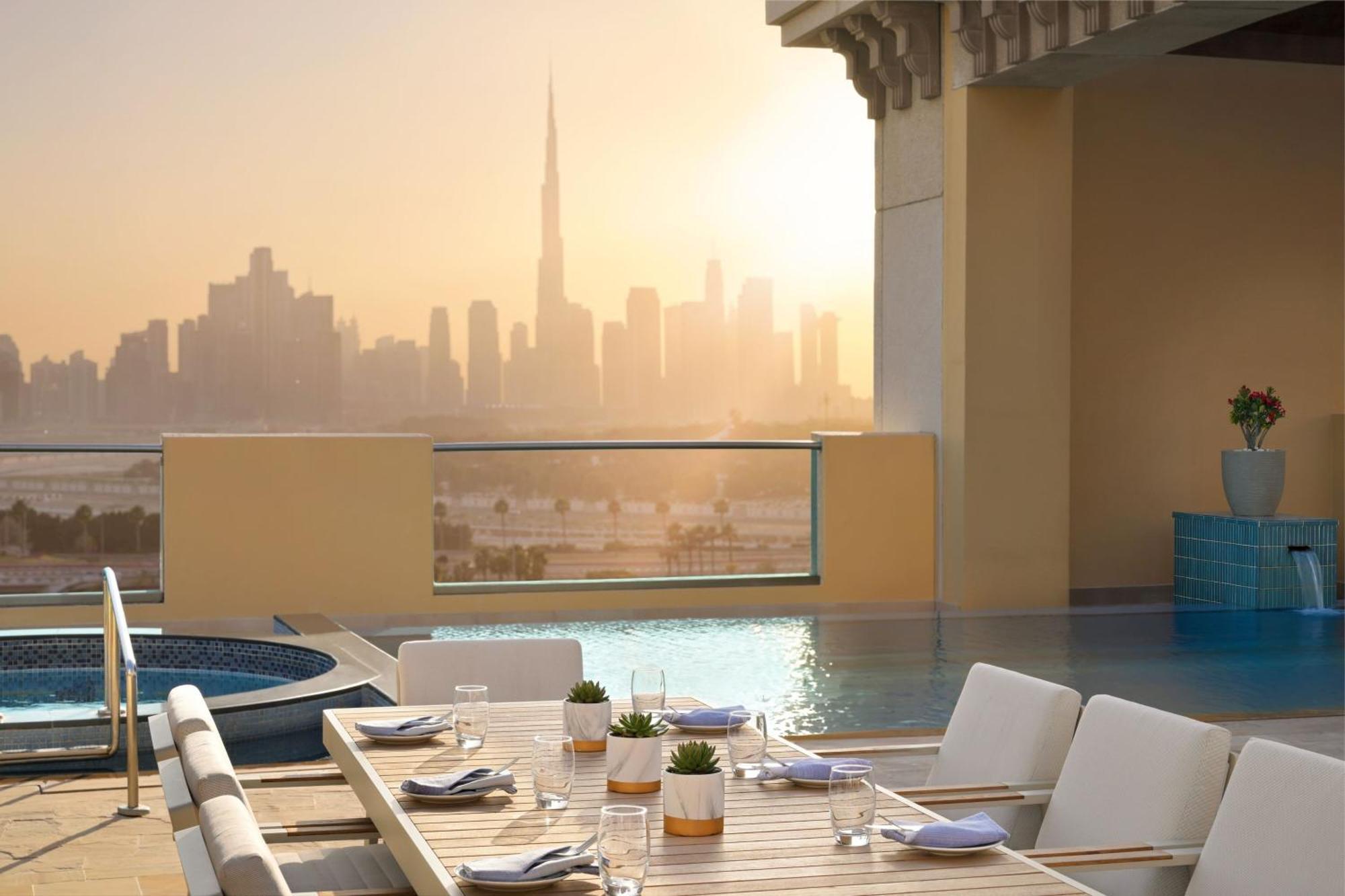 Marriott Hotel Al Jaddaf, Dubai Exterior photo The Address Downtown Dubai